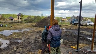 Заказать монтаж винтовых свай в Бугульма - цена под ключ с доставкой от 1847 шт