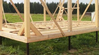 Сарай на винтовых сваях или хозблок на сваях Бугульма цена от 2513 руб. / шт.